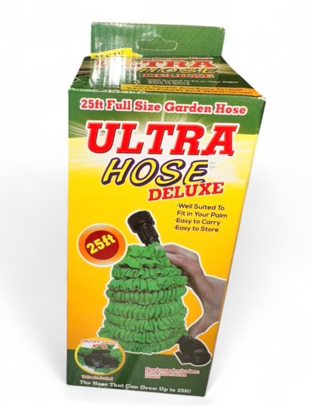 Ultra Hose Deluxe 25ft expandable garden hose